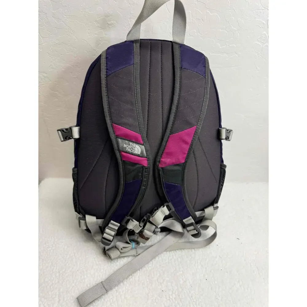 The‎ North Face Purple Pink Daypack Backpack Laptop Compartment School Hiking